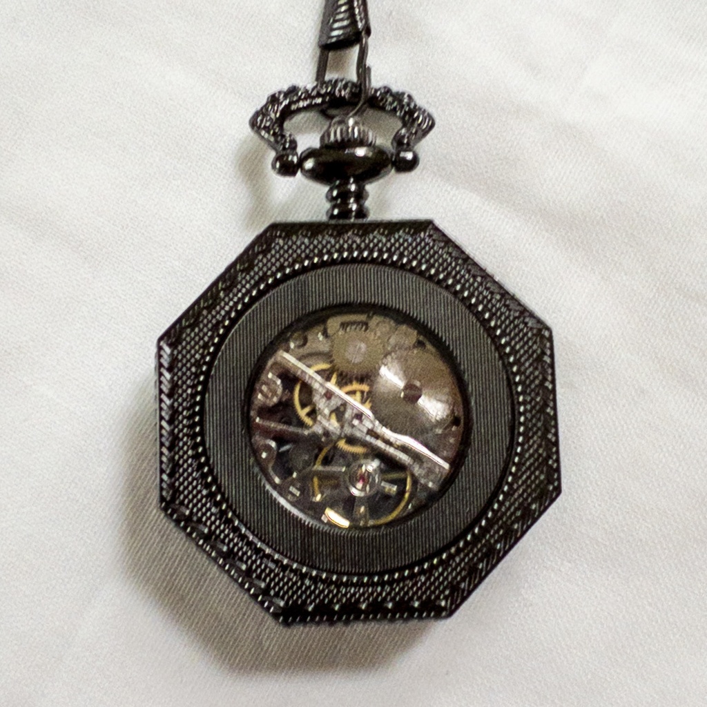 受注再販 装飾手巻き式懐中時計