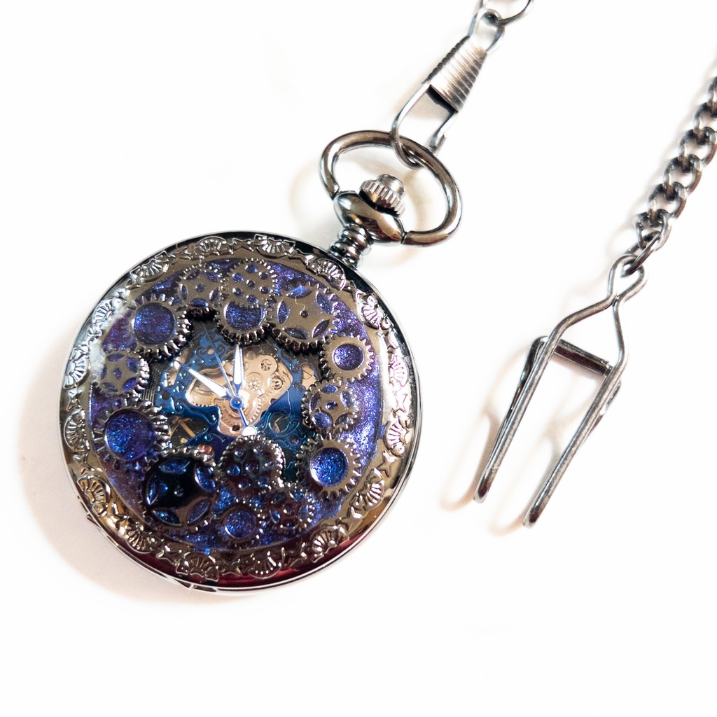 受注再販 装飾手巻き式懐中時計