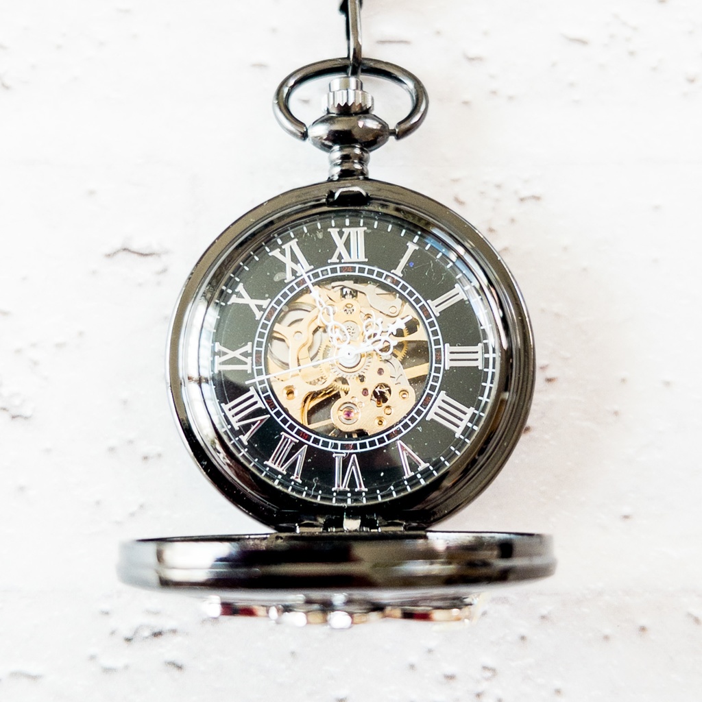 手巻き式懐中時計 夜桜 (仕様変更有り)