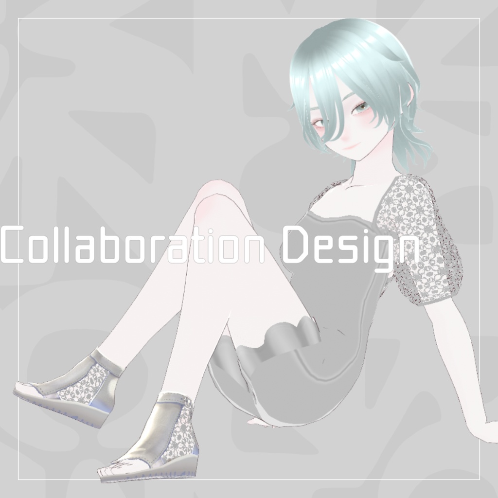 【VRoid】Pattern swimwear