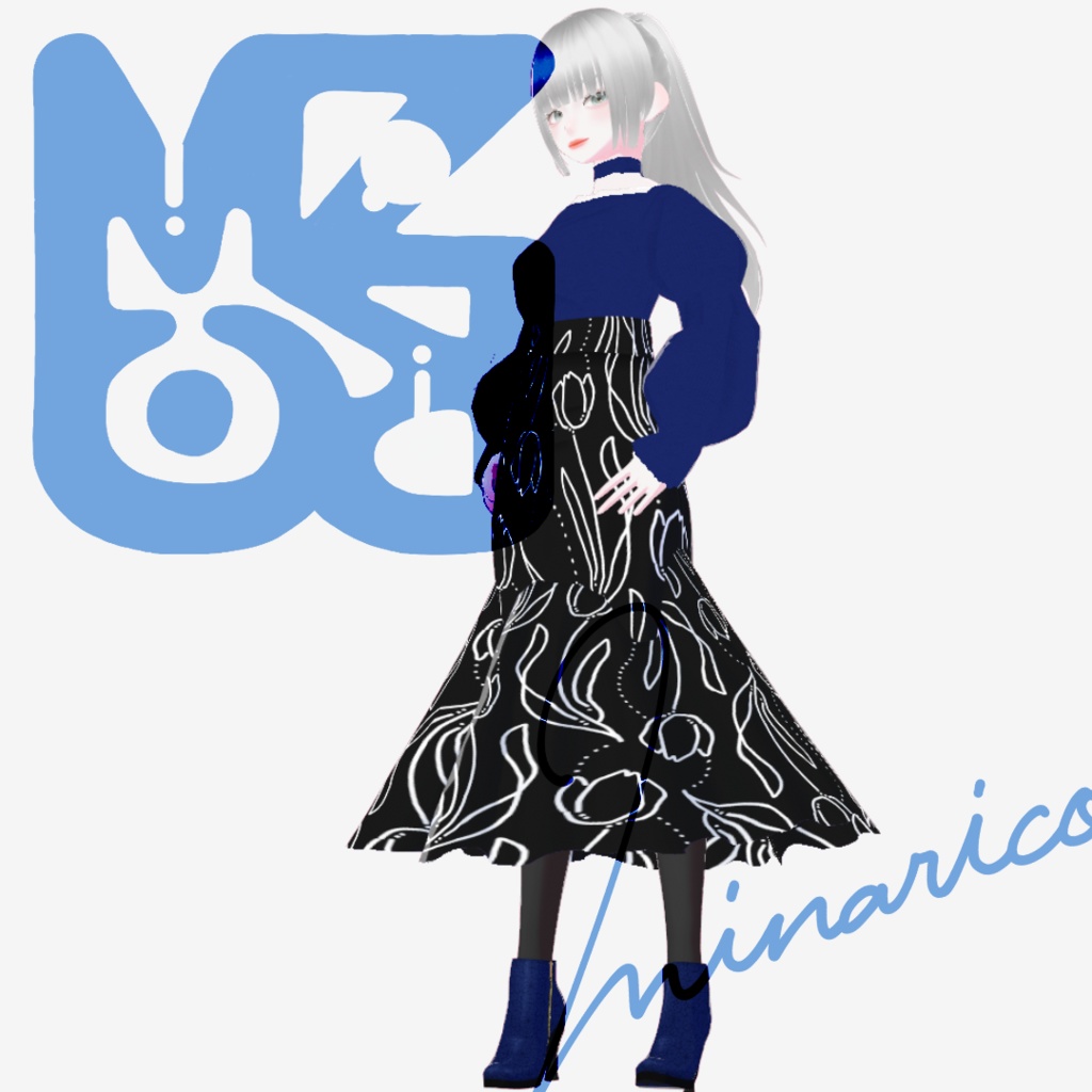 【VRoid】Spring Breeze Co-ord