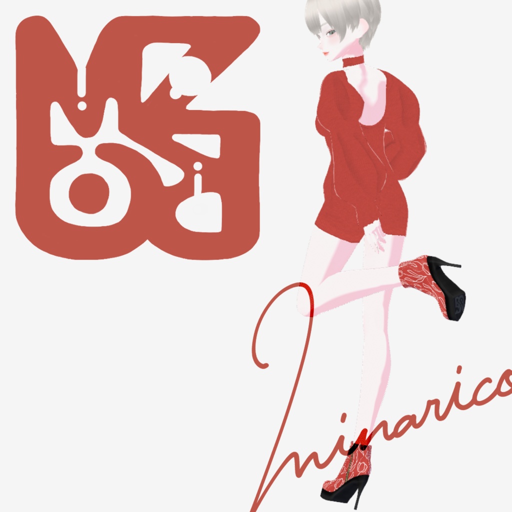 【VRoid】Spring Breeze Co-ord