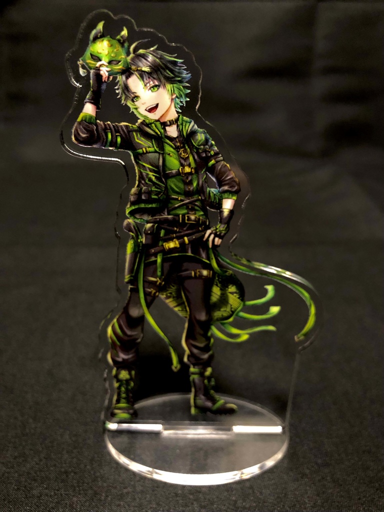 月城わらび アクリルスタンド ver.サイバー衣装【高さ:10cm 幅:約5cm 厚み:3mm】