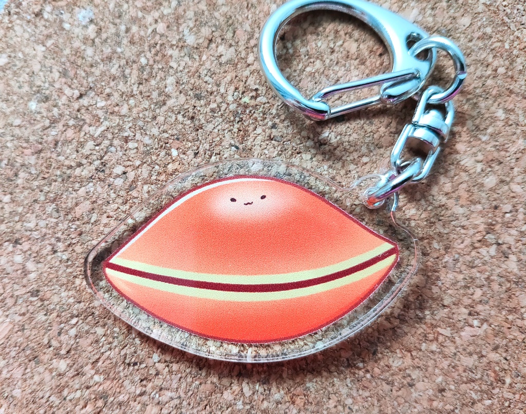 どらやき お顔付き アクリルキーホルダー