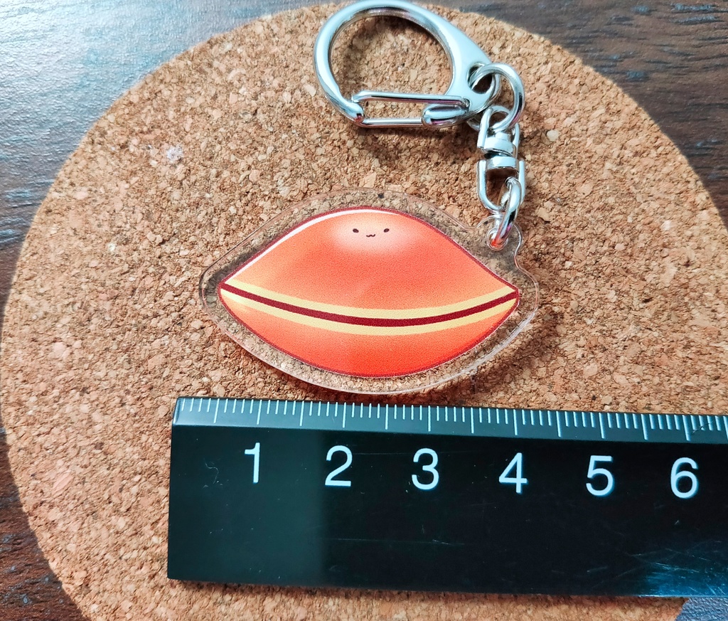 どらやき お顔付き アクリルキーホルダー
