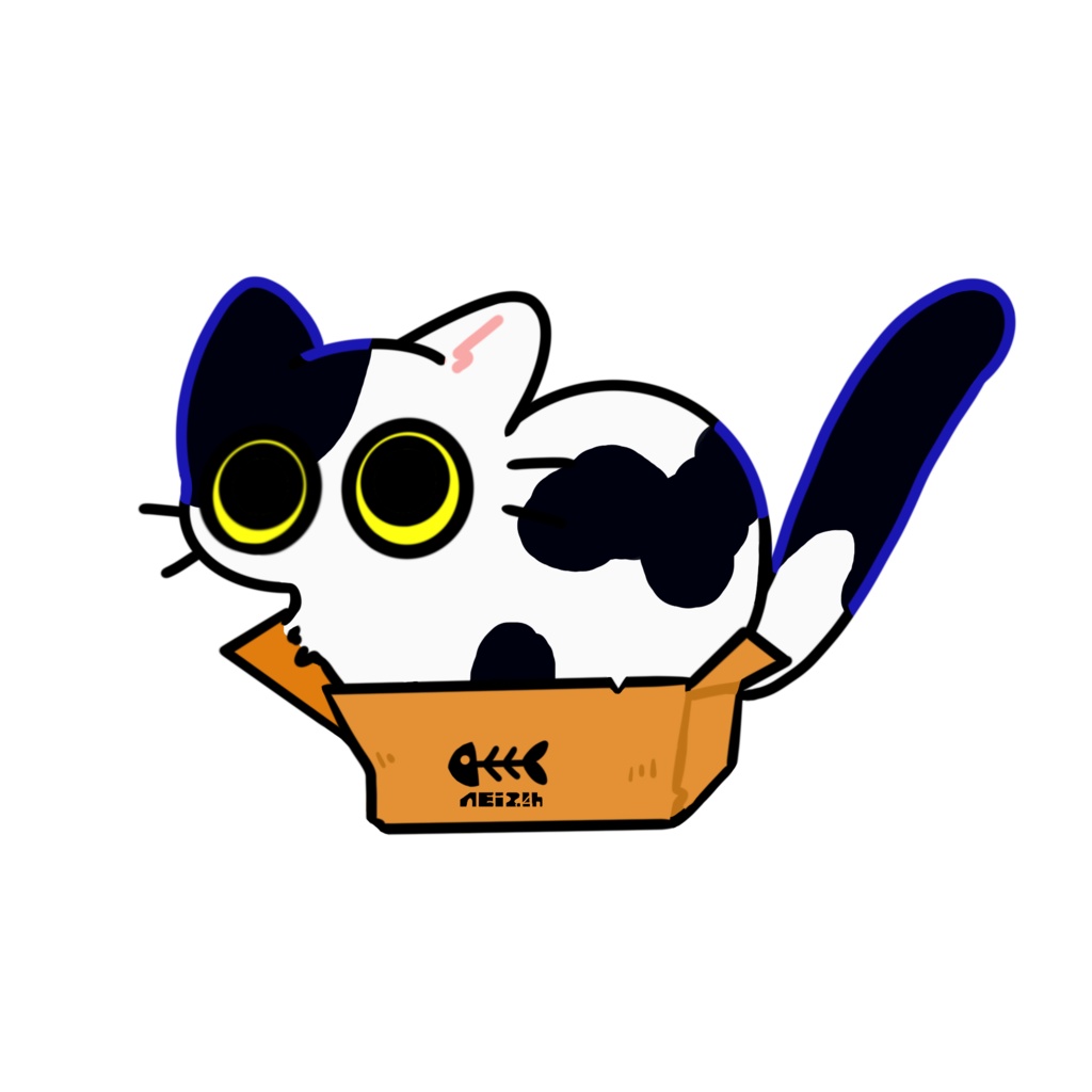 ねこちゃんステッカー