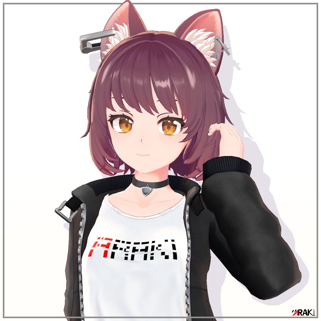 オリジナル3Dモデル 小豆 モカ(AZUKI MOKA) ver1.00 PC版対応