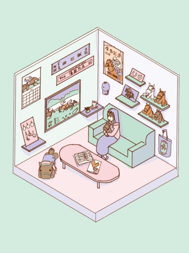 UMAJOのお部屋　ポストカード