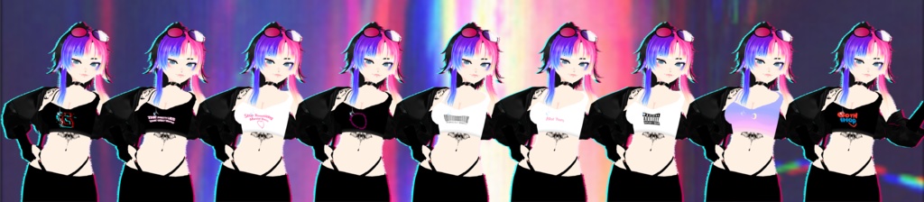 [Vroid Stable] Crop Tops