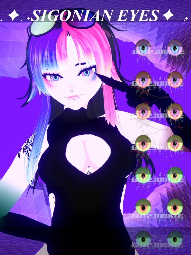 [Vroid Stable x HSR ] Sigonian Eyes