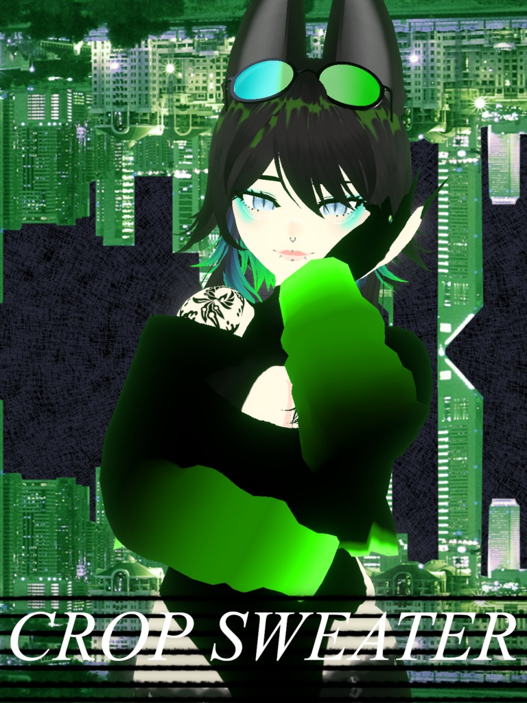 [Vroid Stable] Crop Sweater