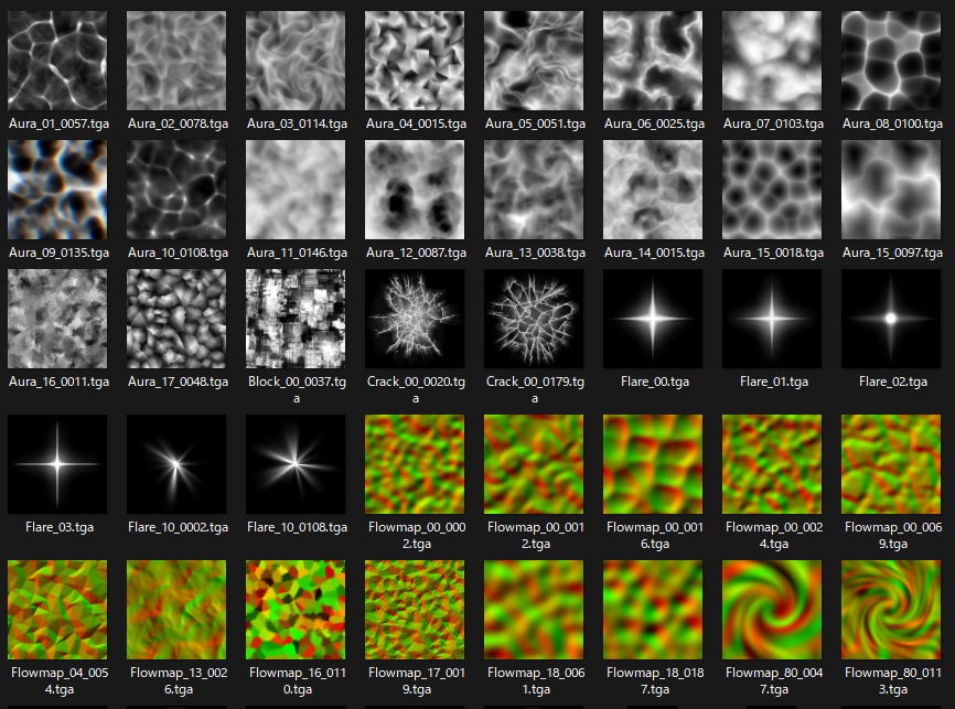 【無料】VFX_Texture_Library