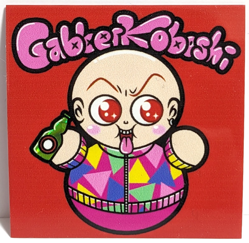 【コボシチャン】ガバコボシ(GabberKoboshi)/48mmシール/簡易裏書き有/送料込み