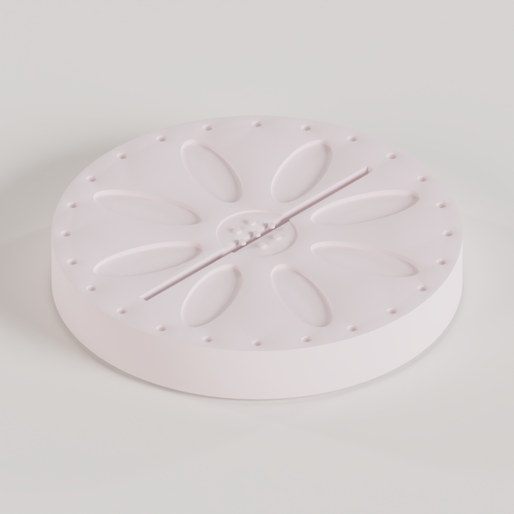 メッセージカードホルダー|花モチーフ|母の日・手紙・ポストカード立て【3Dプリント用データ】