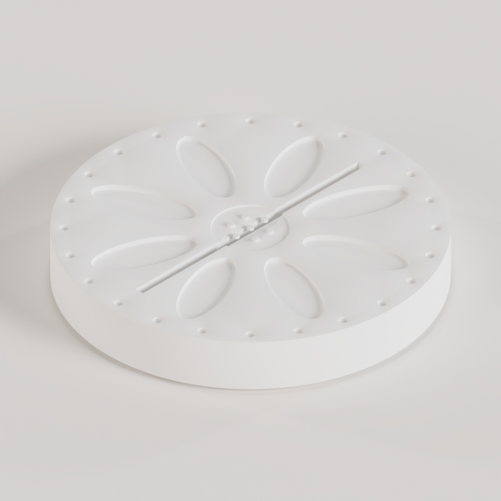 メッセージカードホルダー|花モチーフ|母の日・手紙・ポストカード立て【3Dプリント用データ】