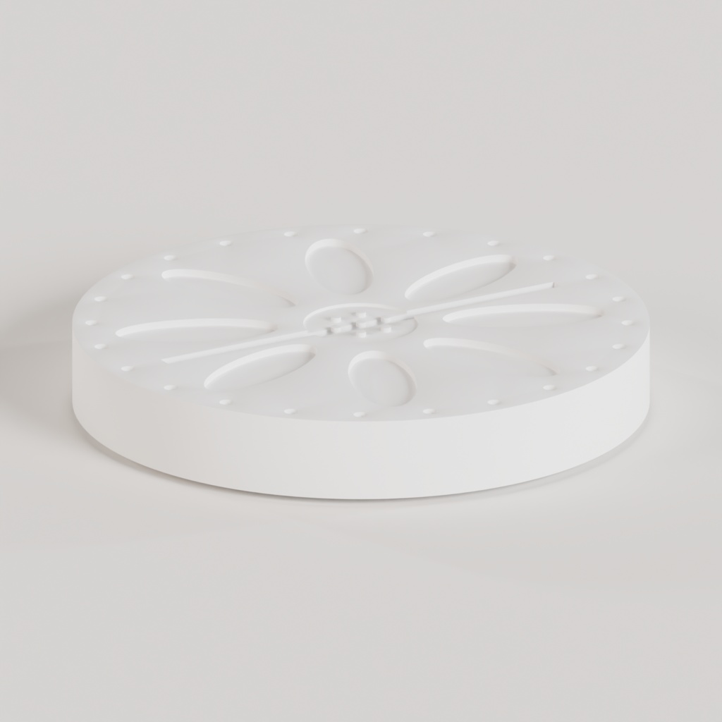 メッセージカードホルダー｜花モチーフ｜母の日・手紙・ポストカード立て【3Dプリント用データ】