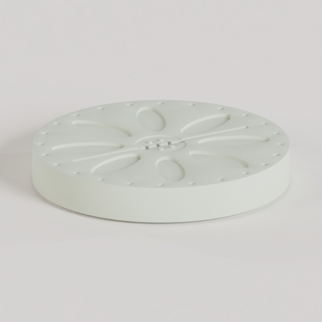 メッセージカードホルダー|花モチーフ|母の日・手紙・ポストカード立て【3Dプリント用データ】