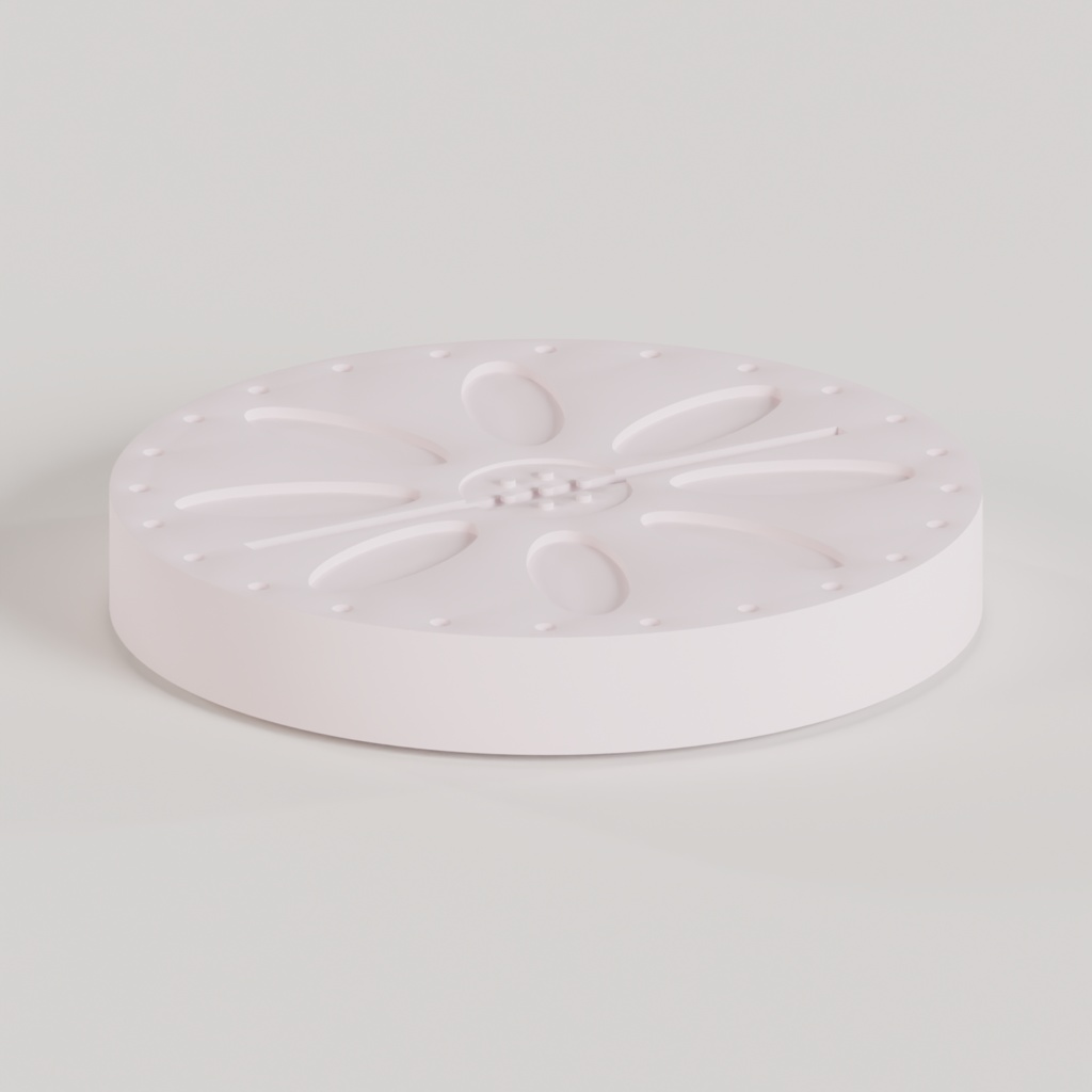 メッセージカードホルダー|花モチーフ|母の日・手紙・ポストカード立て【3Dプリント用データ】