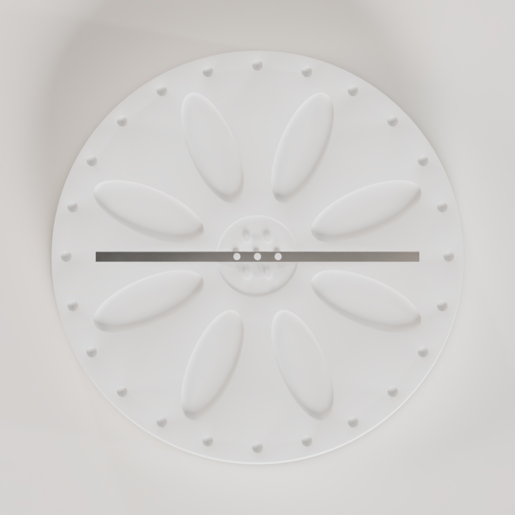 メッセージカードホルダー|花モチーフ|母の日・手紙・ポストカード立て【3Dプリント用データ】