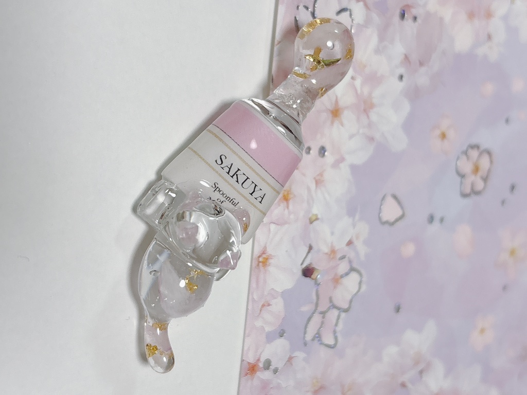 【春限定】いたずらにゃんこキーホルダー【さくや🌸】