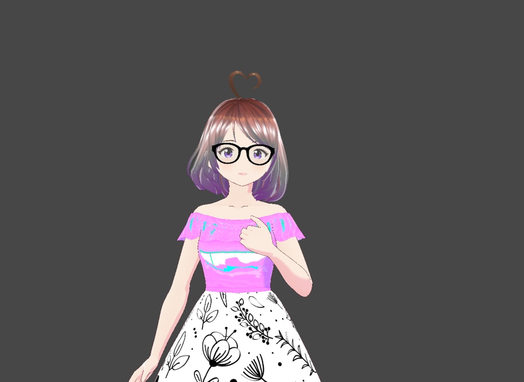 Frill Holographic Crop Top