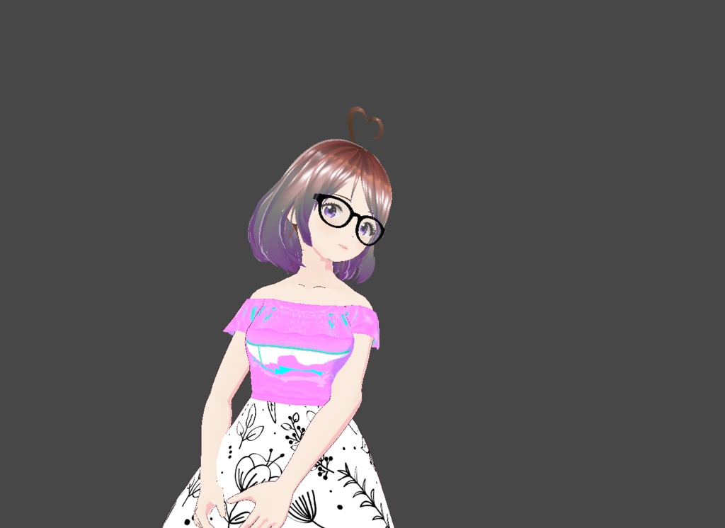 Frill Holographic Crop Top