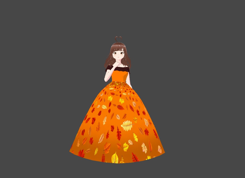 Autumn Leaves Ballgown