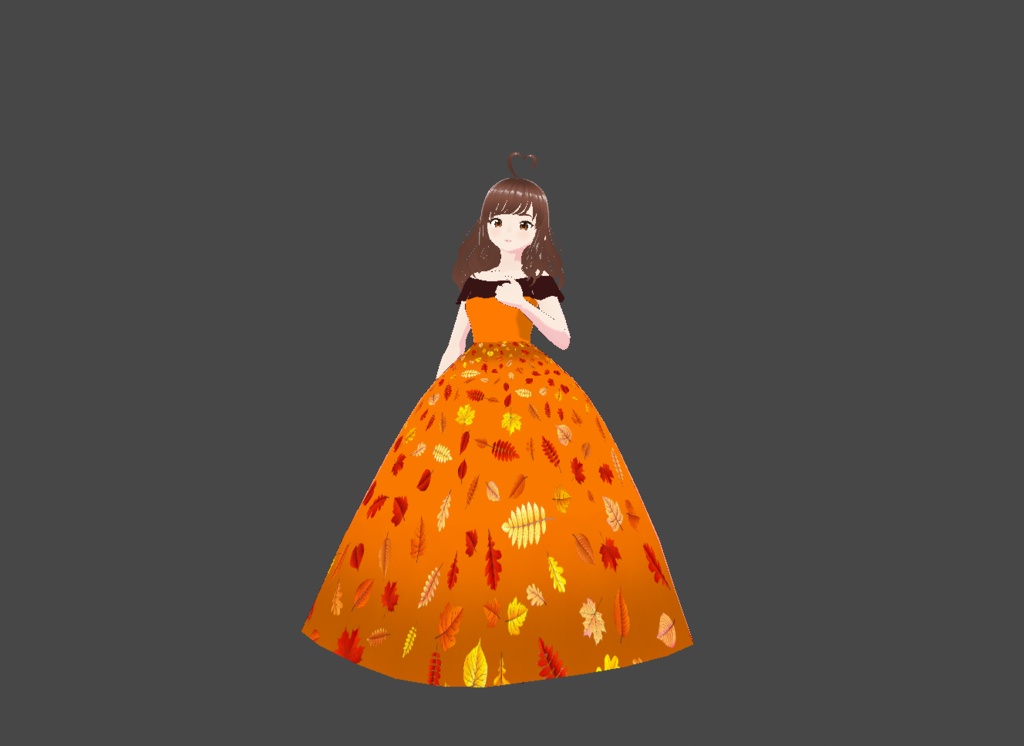 Autumn Leaves Ballgown