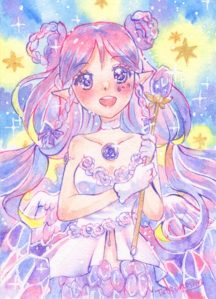 ATC原画（輝石展、人魚・妖精展、あお展）