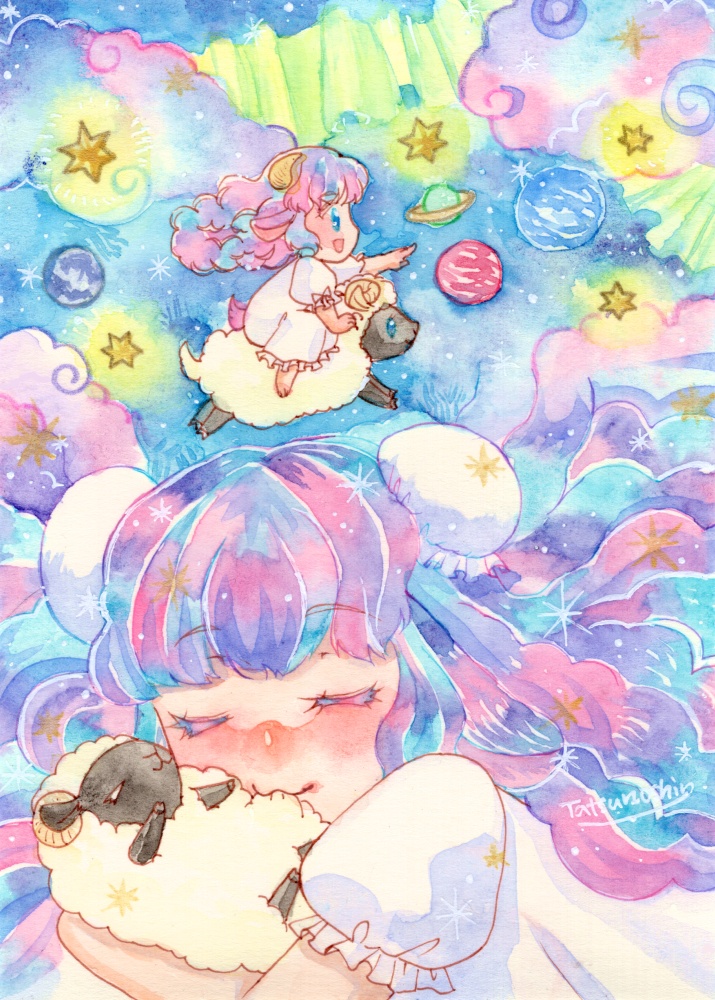 【値下げ】フレームレス原画「Cosmos Dream」