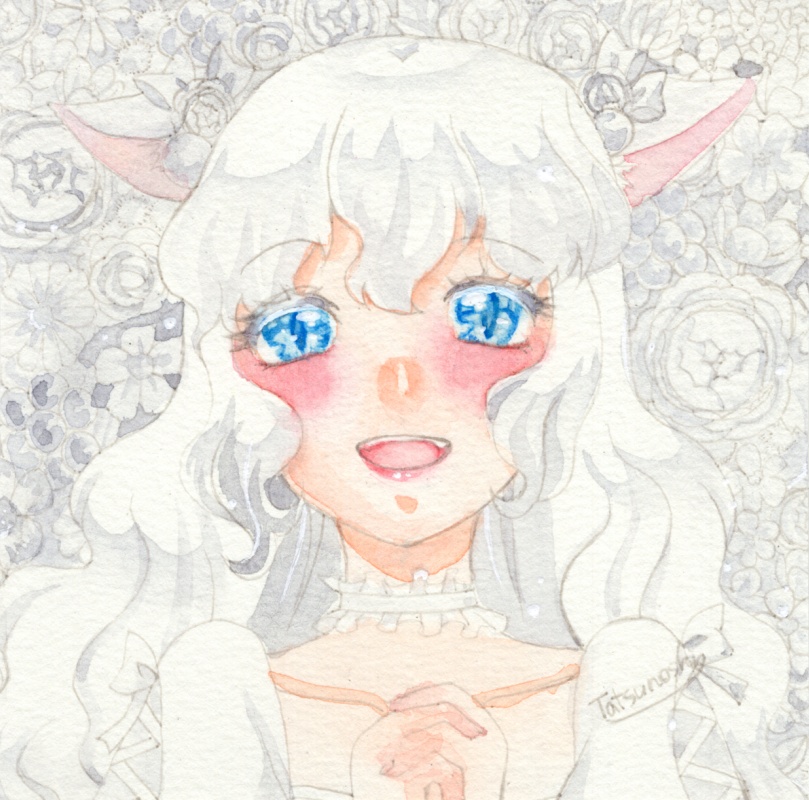 【値下げ】額装ミニ原画あのこシリーズ