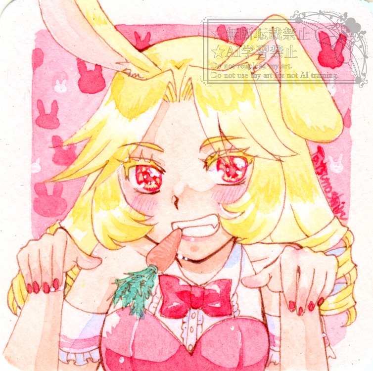 豆色紙&てのひらペーパー&1/4色紙水彩原画