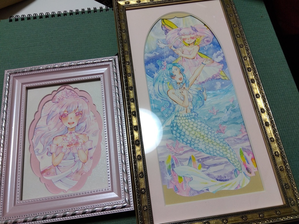 【額装原画】春の花嵐