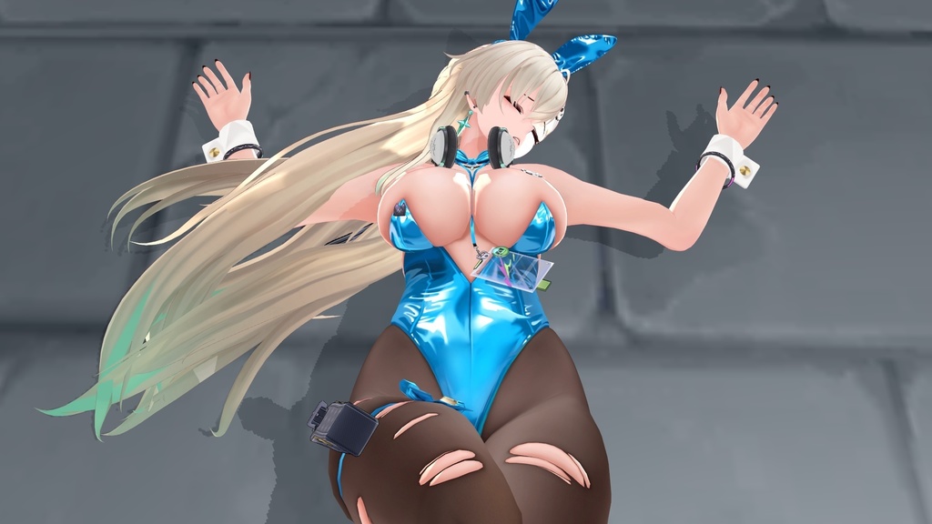 （MMD） 鳴潮 琳奈 バニーVer