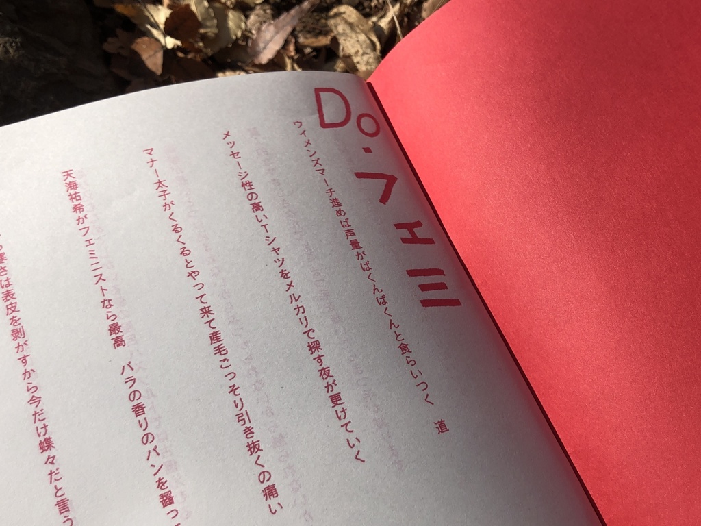 Do・フェミ/まっかっか人間 野生のア