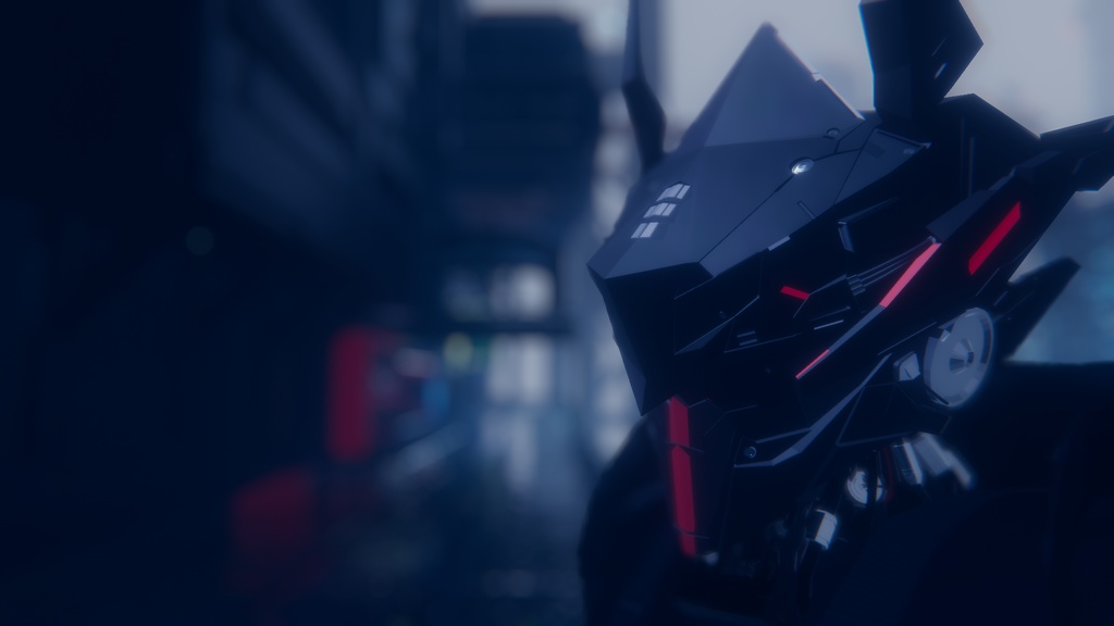 MechaHead - MH2【サイバーパンクメカヘッド】