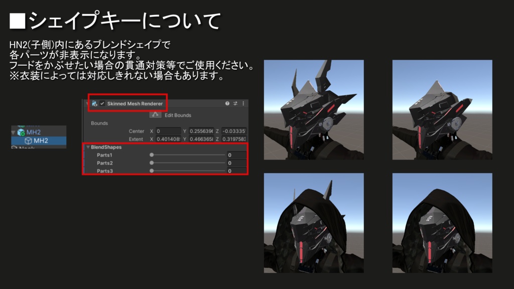 MechaHead - MH2【サイバーパンクメカヘッド】