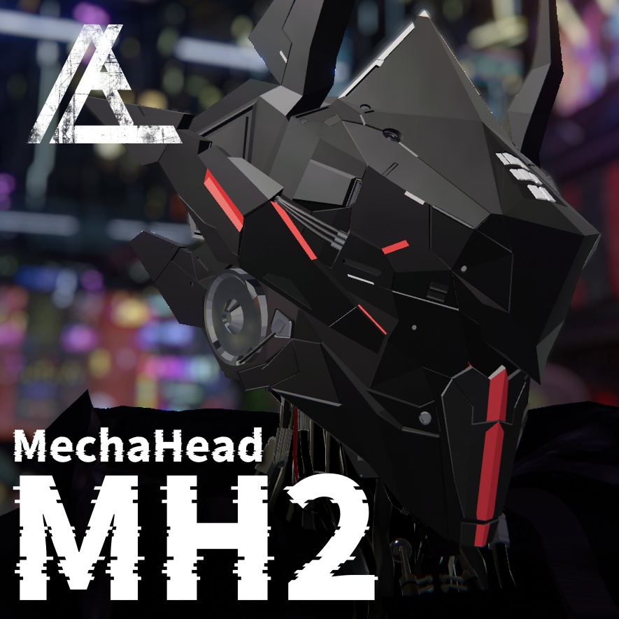 MechaHead - MH2【サイバーパンクメカヘッド】