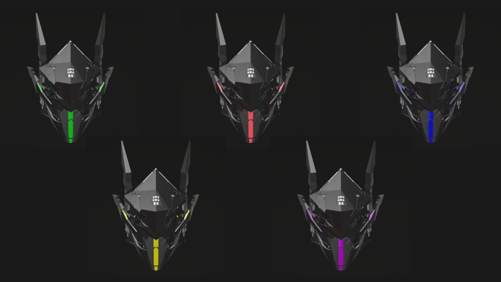 MechaHead - MH2【サイバーパンクメカヘッド】