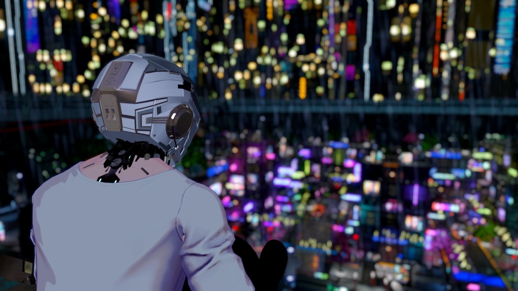 MechaHead - MH3【サイバーパンクメカヘッド】