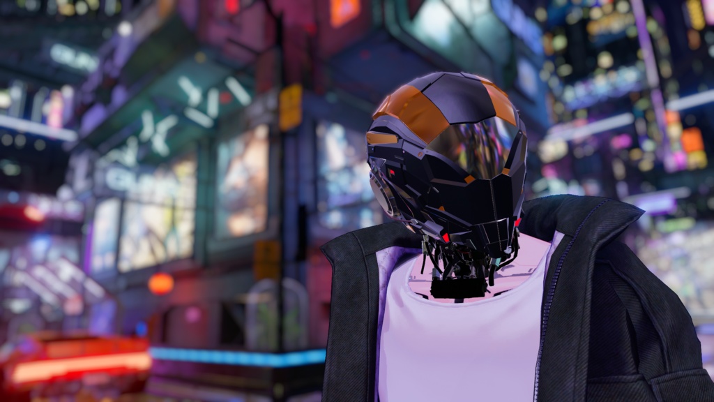 MechaHead - MH3【サイバーパンクメカヘッド】