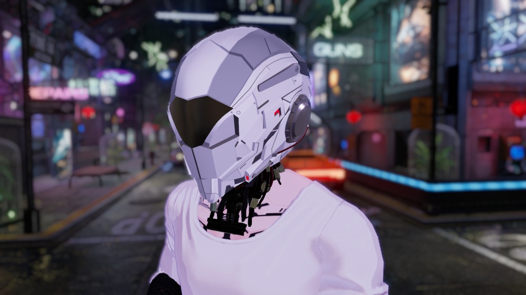 MechaHead - MH3【サイバーパンクメカヘッド】