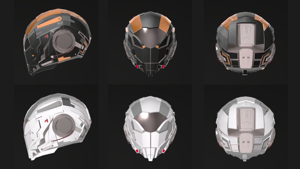 MechaHead - MH3【サイバーパンクメカヘッド】