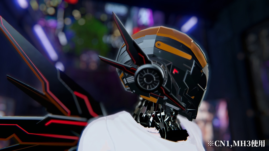 TechWing&HeadSet - TW1&HS1【サイバーパンクアクセサリ】