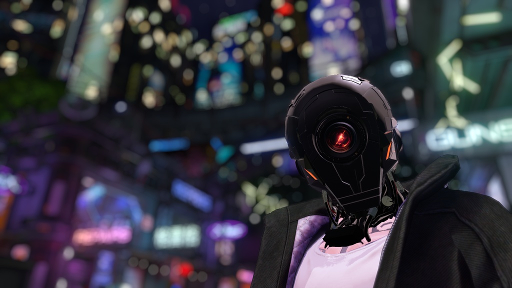 MechaHead - MH4【サイバーパンクメカヘッド】