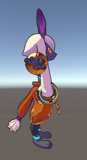 【VRC 対応3Dモデル】うさお Ver.1