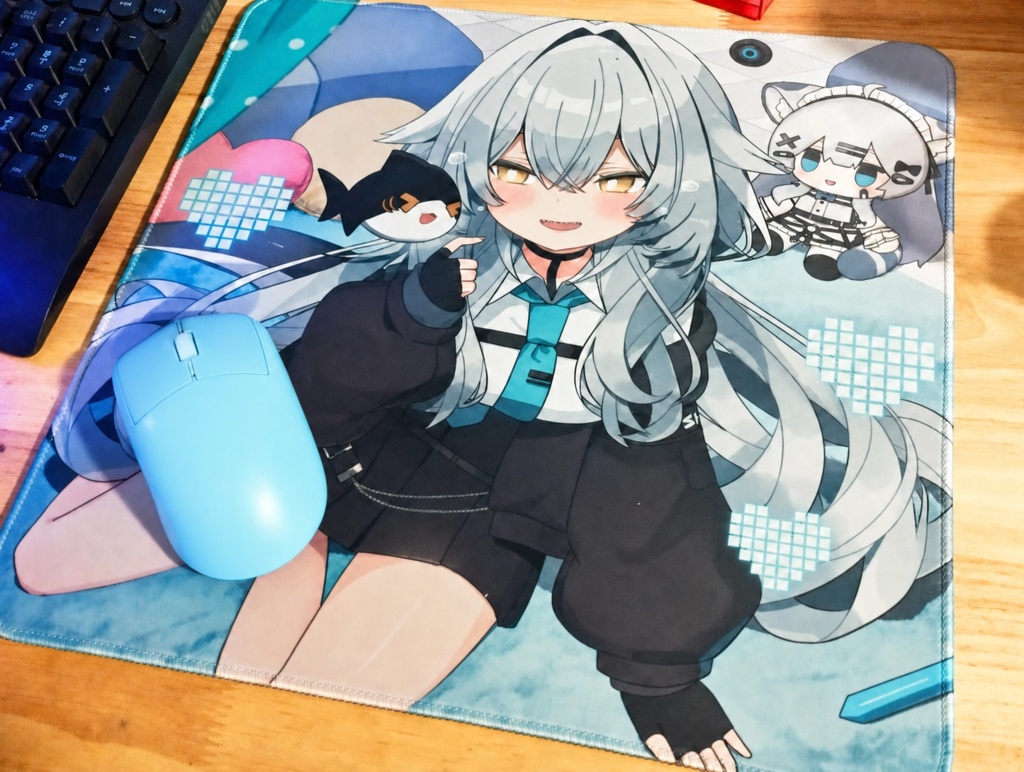 ルルネゲーミングマウスパット