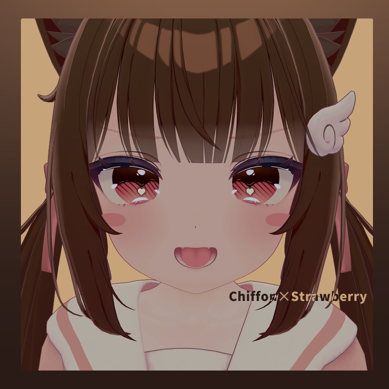 【しなの・シフォン対応】LoveDripChoco EyeTexture【8色セット】