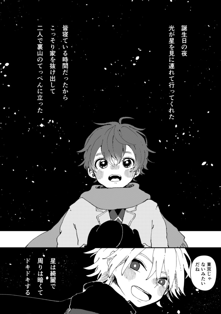 その星は夜に光る