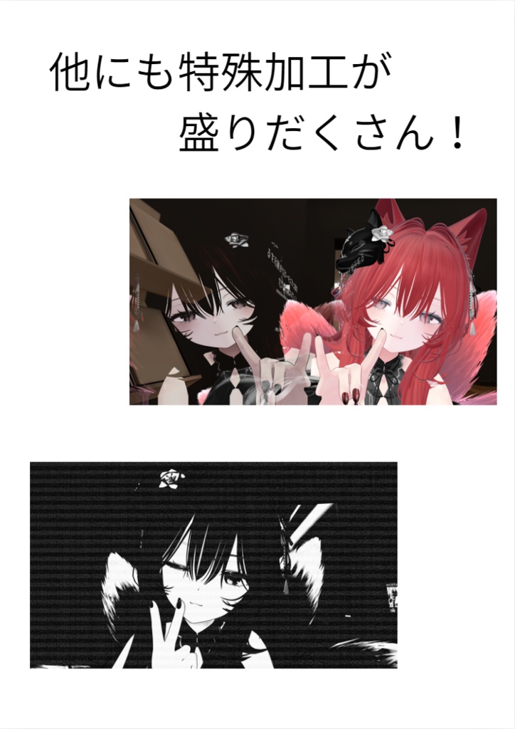 【カメラギミック】PhotoEffectTools【 Desktop対応】
